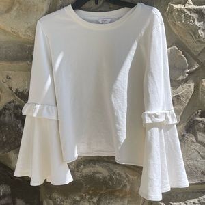 Candies trumpet sleeve sweatshirt. Good used condition. So stylish!